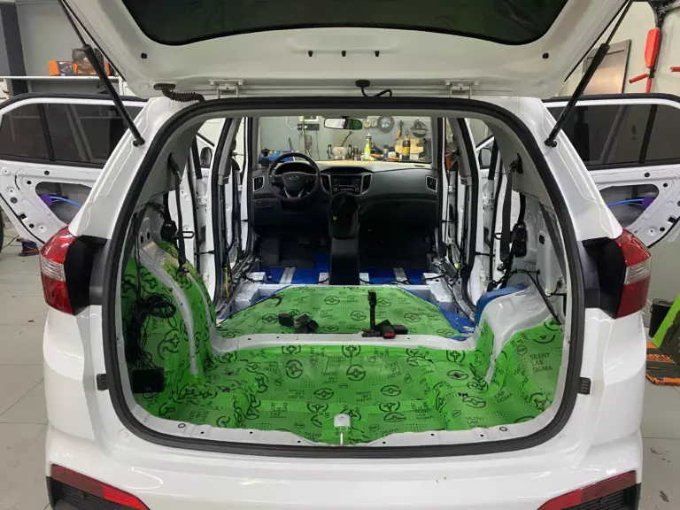 Шумоизоляция багажника Hyundai Creta-7