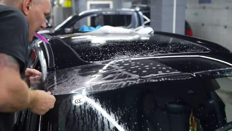 Оклейка крыши Audi Q5-3