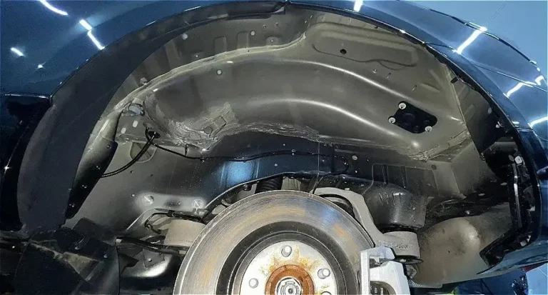 Шумоизоляция арок Range Rover Sport-1