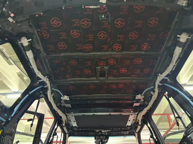 Шумоизоляция крыши Toyota Land Cruiser Prado-1